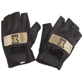 Naruto Official Cosplay Glove w/ Metal Plate - Sand Village 