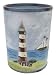 Beacon Point Nautical Lighthouse Wastebasket by Blonder Home Accents