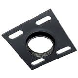 Peerless Mounting Component - Ceiling Plate - Cold-rolled Steel - Black