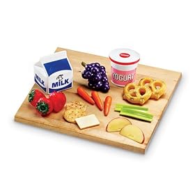 Learning Resources Pretend and Play Healthy Food Snacks Set by Learning Resources