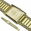 Geneve Quartz Smart Men's Gold Watch
