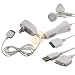 Car Charger + AC Charger+ USB Cable + Universal Stereo Soft Gel Headset for Apple iPOd Touch 1st Generation/ iPod Nano 3rd Generation/ iPod Nano 2nd Generation/ iPod Video/ iPod Nano 1st Generation/ iPod Phot/ iPod U2/ iPod Mini/ iPod Nano 4th Generation/