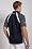 Super Dry Polo with Zipper Closure and Check Printed Sleeve