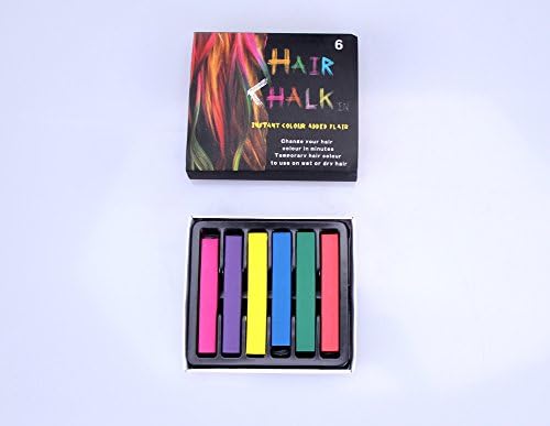 6 Colors Long Non-toxic Temporary Diy Hair Chalk Dye Soft Pastels Salon Kit Hair Color Stick