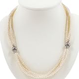 EXP Handmade Pearl & Silver Necklace
