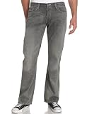 Levis Young Mens 527 Low Rise Boot Cut Jean, Carbon, 38x30