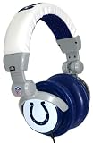 NEW IHIP NFH22IND INDIANAPOLIS COLTS HEADPHONES DJ STYLE NFL LOGO - NFH22IND