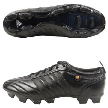 adidas adiPURE TRX FG Cleats (Black/Black)