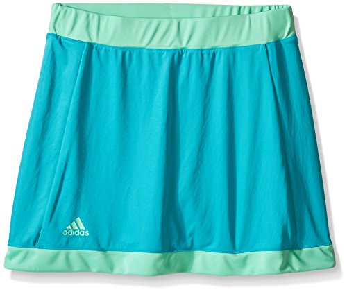 adidas Performance Girls Court Skort, Aqua, Large