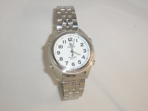 ATOMIC! Talking Wrist Watch w/Alarm Speaks the Time,Day,Date and Year