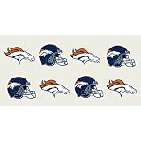 Denver Broncos Temporary Tattoos Sheet