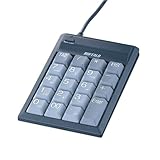 バッファローコクヨサプライ BUFFALO スタンダードテンキーボード USB接続 ブラック BTKU02BKA