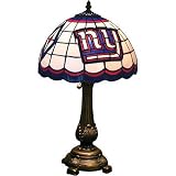 New York Giants NFL Stained Glass Table Lamp