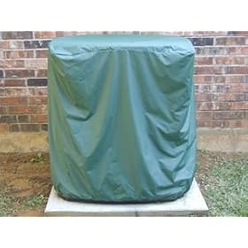 Outdoor Air Conditioner Cover: 34 x 34 x 30 GreenCentral Air Covers