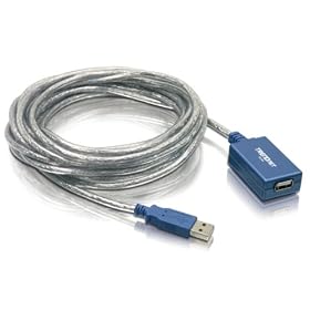 TRENDnet USB Extender Cable (5m, 16.4ft) (male to female
