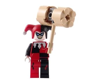 Harley Quinn - LEGO Batman Figure with HAMMER
