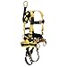 Full Body Harness, S, 425 Lb., Ylw/Blk