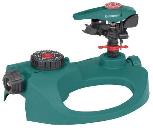 Gilmour Polymer Impulse Srinkler with Built-in Timer, #993TD, Teal