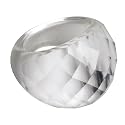 Zeeme Fashion - 347070034-016 - Bague Femme - Verre Transparent - T50