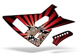Guitar Hero 2 Faceplate Skin Xbox 360 - (Xplorer Guitar) Ragdoll Red