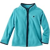 オシュコシュ OSHKOSH/ フルジップB'goshフリースコージーズ ターコイズ アウターパーカー 9ヶ月【並行輸入】