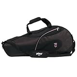 Sporting Goods : Prince Contempo Triple Tennis Bag - Black/Pink