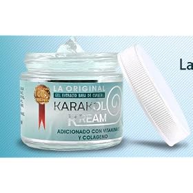 Click here to buy KARAKOL KREAM Elicina Crema de Caracol Snail Cream Eliminates and Softens Wrinkles, Acne,... by Karakol Kream.