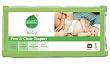 Seventh Generation Free and Clear Baby Diapers, Stage 1, 44 Count (Pack of 4)