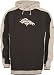 Denver Broncos Brown/Natural Hooded Fleece Sweatshirt