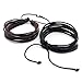 JEWELRIESHOP Monotone Rough Finish Genuine Leather Wrap Bracelet Wristband