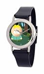 South Park Men's D1547SS414 Torino Collection Butters Black Plastic Strap Watch