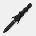 Fury Escape Razor Edge Dagger Style Pocket Knife, Black, 5-Inch