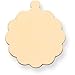 14K Gold Round Stamping Disc 0.018