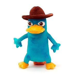 DISNEY PHINEAS & FERB SCHNABELTIER PERRY BEAN BAG PLÜSCH PUPPE PLUSH