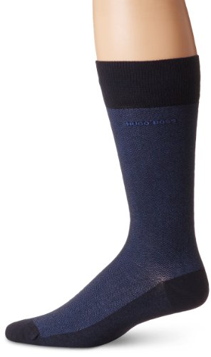 BOSS HUGO BOSS Men's Dave Herringbone Dress Socks