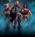 Search : DC Direct Batman: Arkham City Action Figure Set of 3- Batman, Robin, Harley Quinn