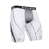 (アンダーアーマー)UNDER ARMOUR UAメタルHGコンプレッションショーツ MCM4107 アスレチック メンズ ベースレイヤー コンプレッション MCM4107 WHT/MTL WHT/M