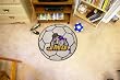 James Madison Dukes 29" Round Soccer Ball Floor Mat (Rug)