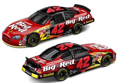 41V6 3UwAFL Action 1:64 Juan Pablo Montoya Big Red #42 RC HO Rookie