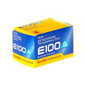 Kodak E100G Professional ISO 100, 35mm, 36 Exposures, Color Transparency Film by Kodak