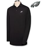 Cutter & Buck Philadelphia Eagles Men's Championship Long Sleeve Polo