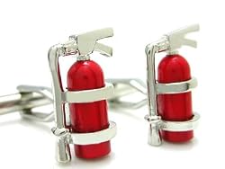 Fun Fire Extinguisher Cufflinks Gift Boxed