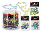 Snap n' Wrap Animal Shaped Rubber Bands - 480 PACK - 48 packs of 10