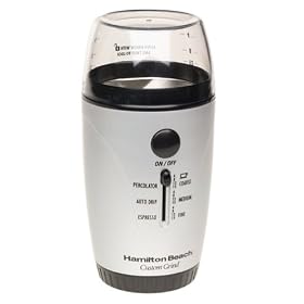 Hamilton Beach 80354 Platinum Custom Grind Coffee Grinder