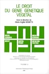 Le Droit du g�nie g�n�tique v�g�tal:...