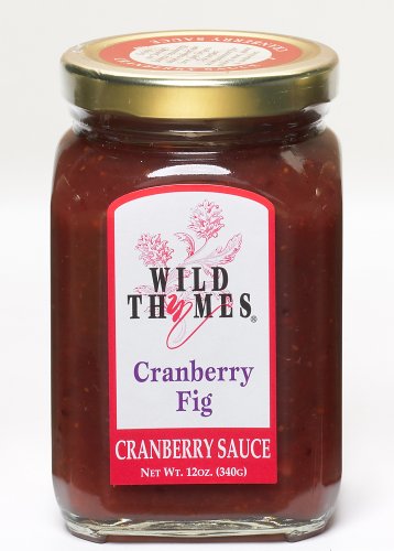 Wild Thymes Cranberry Fig Cranberry Sauce by Wild Thymes Farm, Inc.