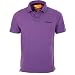Soul Cal Pique Polo T-Shirt - Purple - Mens - Medium