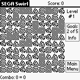 SEGA Swirl for Palm OS downloadable Software
