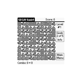 SEGA Swirl for Palm OS downloadable Software