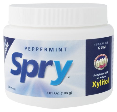 Xlear - Spry Gum Peppermint, 100 gum